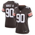 Women's Nike Cleveland Browns Maurice Hurst II Brown Game NFL Jersey