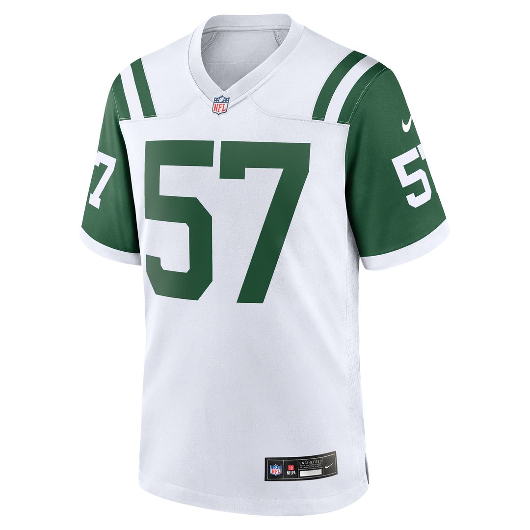 Men's Nike New York Jets C.J. Mosley White Classic Alternate Game NFL Jersey