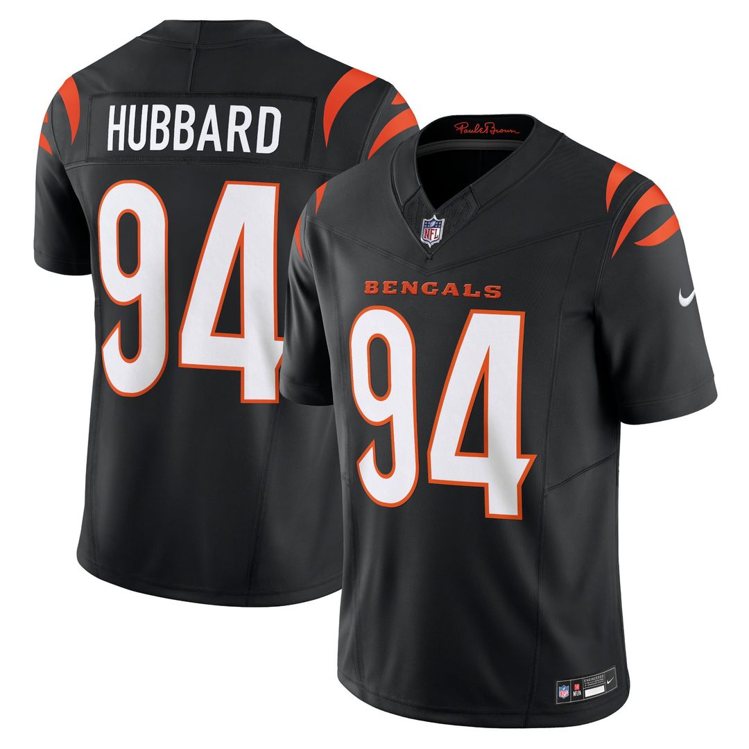 Men's Nike Cincinnati Bengals Sam Hubbard Black Vapor F.U.S.E. Limited NFL Jersey