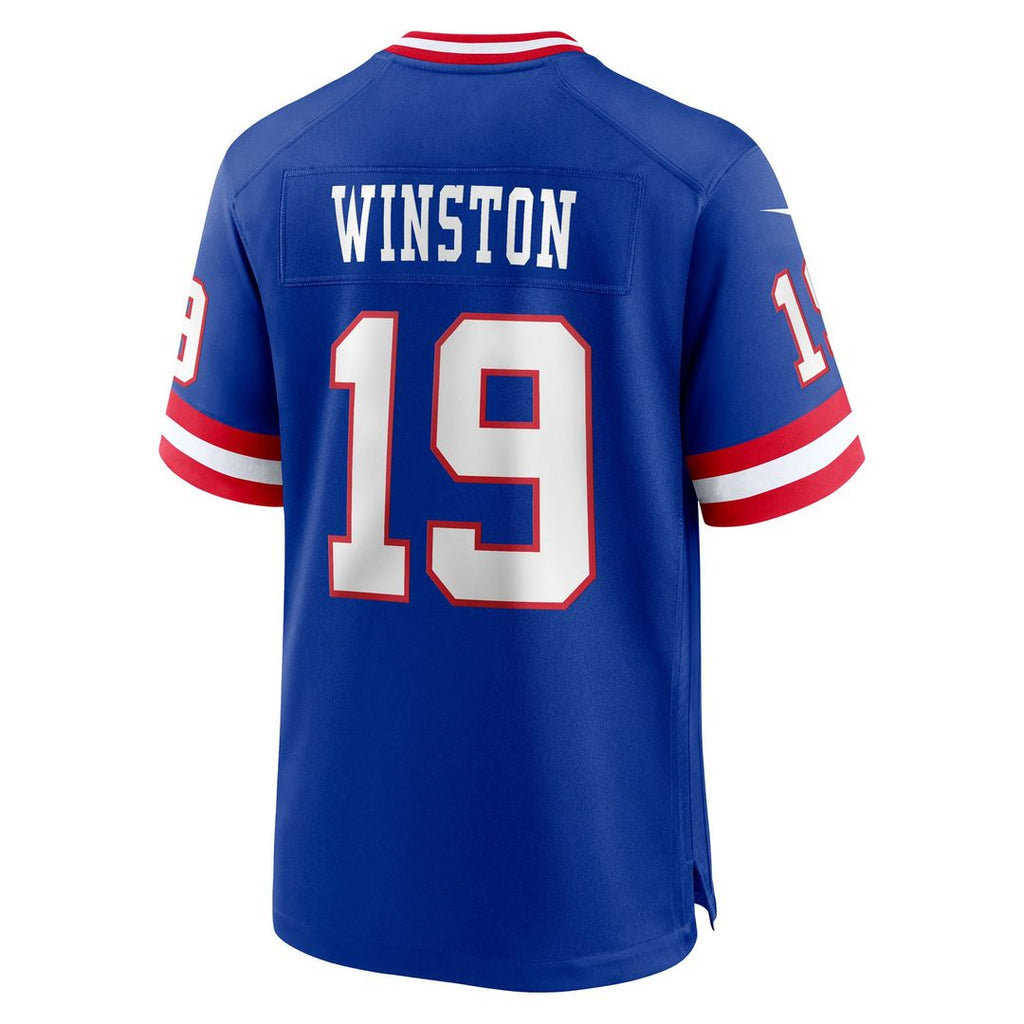 Men's Nike New York Giants Jameis Winston Royal Alternate 2 Game NFL Jersey