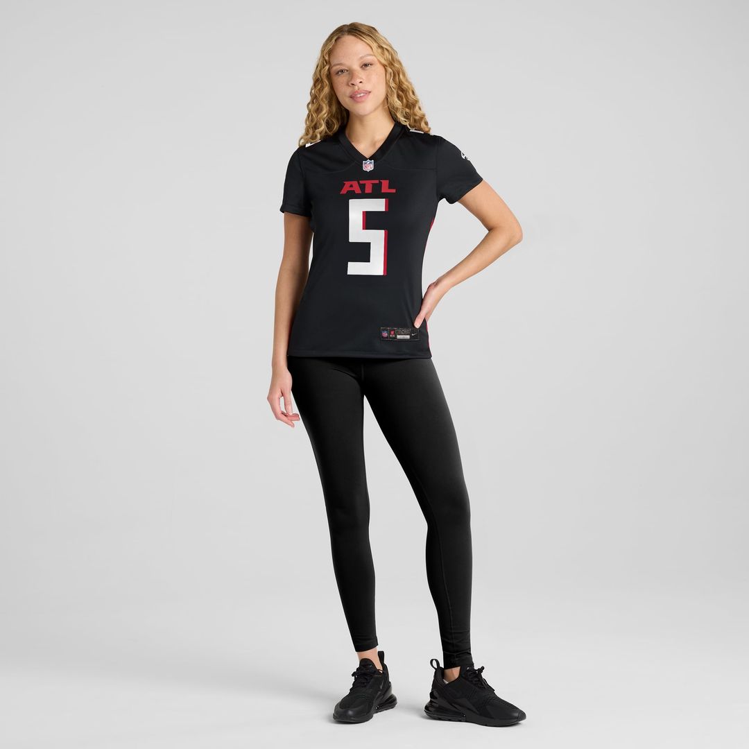 Women's Nike Atlanta Falcons Drake London Black Player Game NFL Jersey