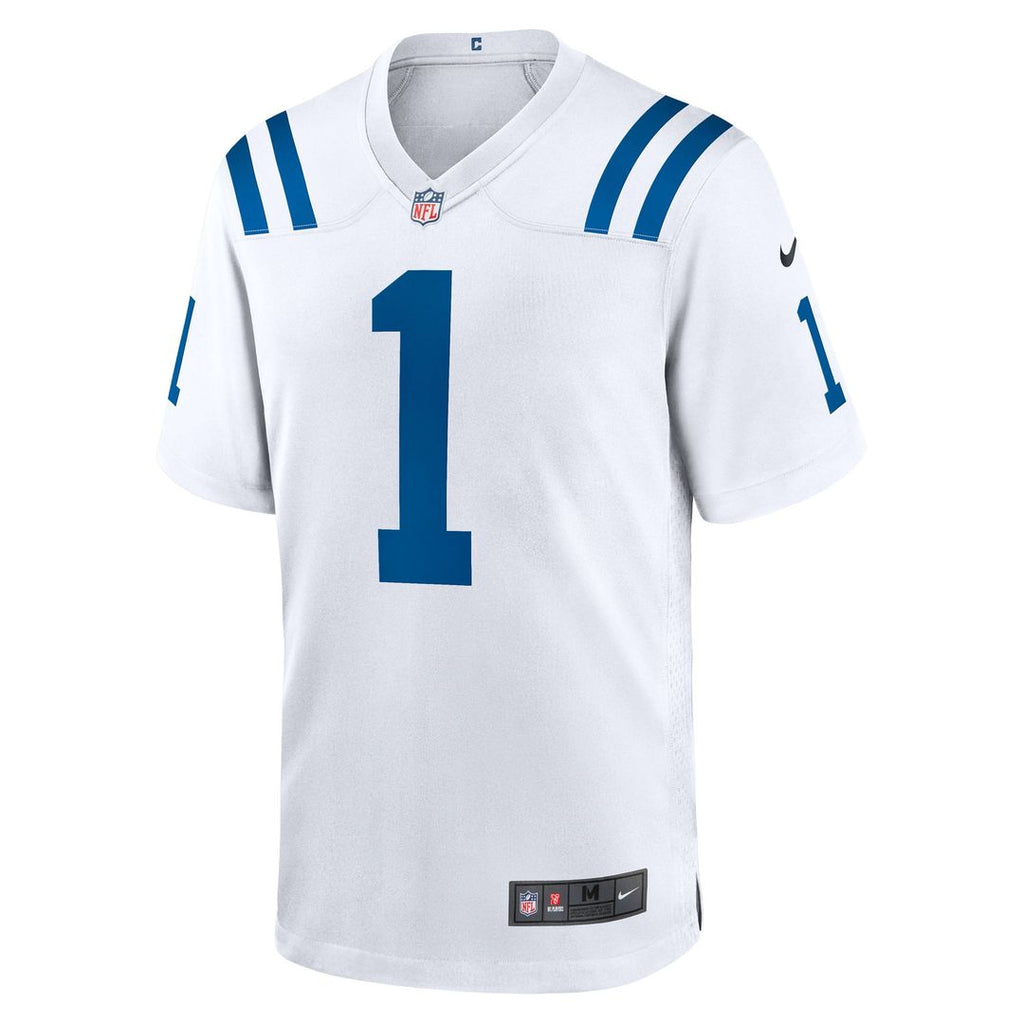 Men's Nike Indianapolis Colts Ahmad Sauce Gardner Heather Royal Alternate 2 Indiana Nights Game NFL Jersey