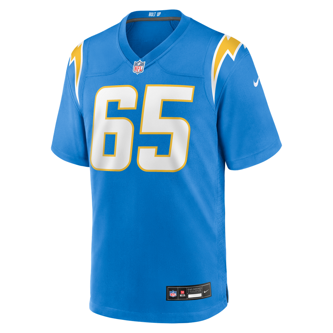 Men's Nike Los Angeles Chargers Logan Taylor Powder Blue Team Game NFL Jersey