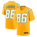 Men's Nike Los Angeles Chargers Oronde Gadsden Gold Alternate Charger Power Game NFL Jersey