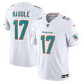 Men's Nike Miami Dolphins Jaylen Waddle White Vapor F.U.S.E. Limited NFL Jersey