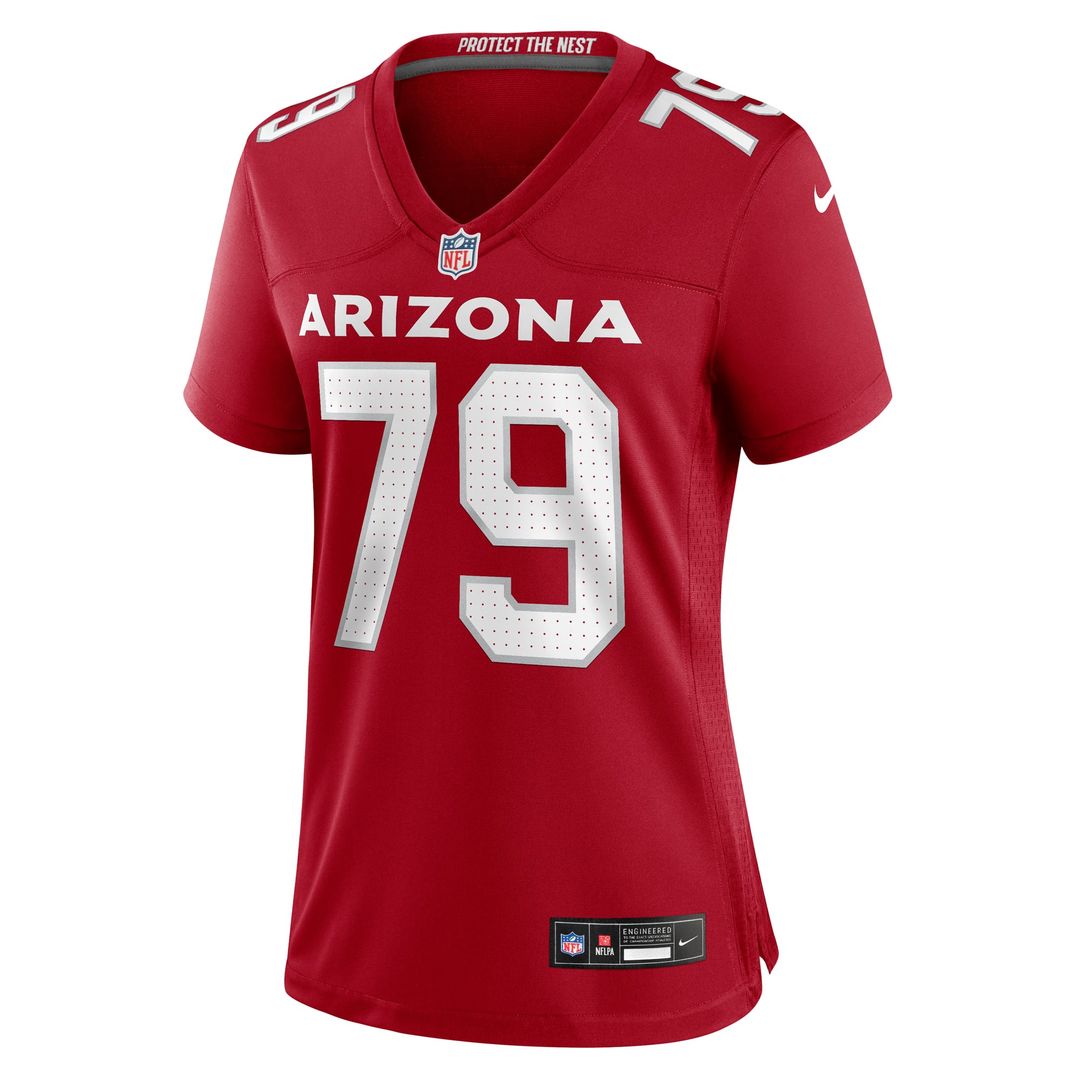 Women's Nike Arizona Cardinals PJ Mustipher Cardinal Team Game NFL Jersey