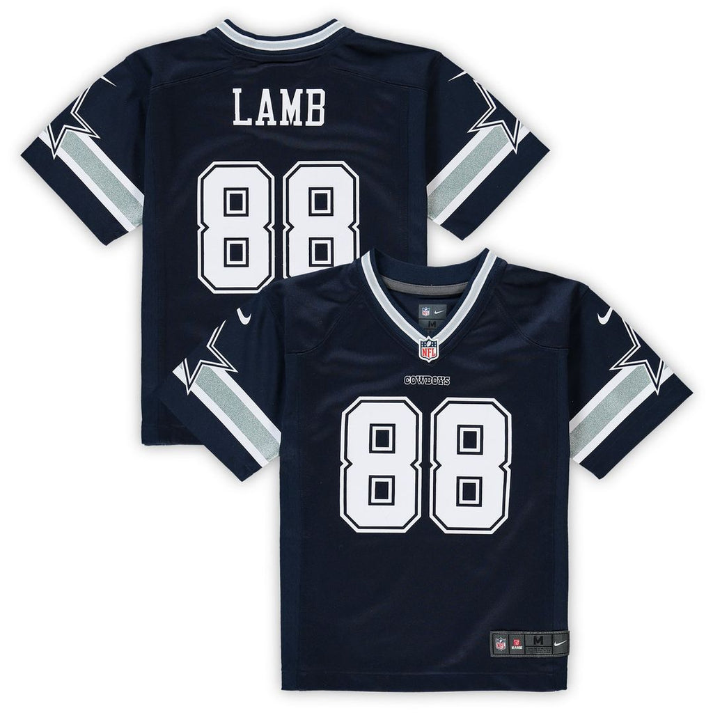 Preschool Nike Dallas Cowboys CeeDee Lamb Navy Game NFL Jersey