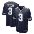 Men's Nike Dallas Cowboys George Pickens Navy Game NFL Jersey