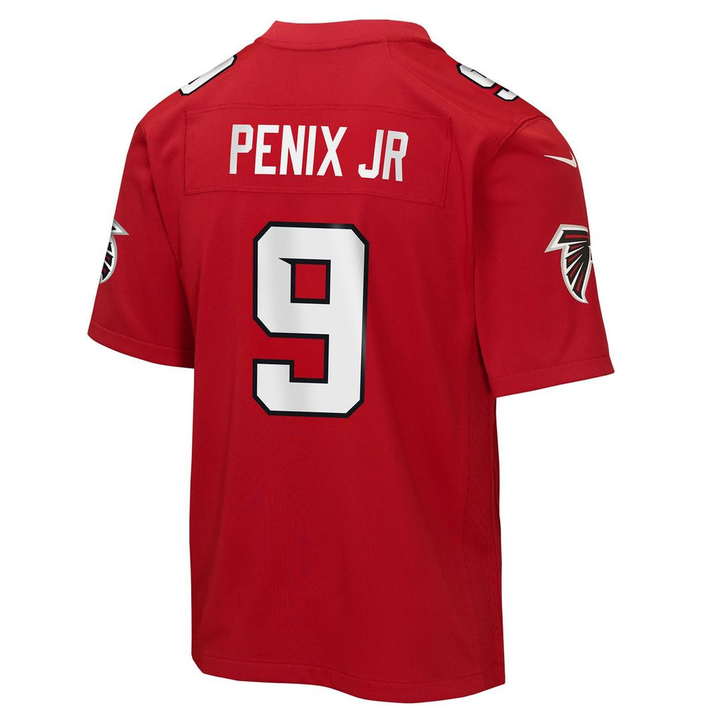 Youth Nike Atlanta Falcons Michael Penix Jr. Red Game NFL Jersey