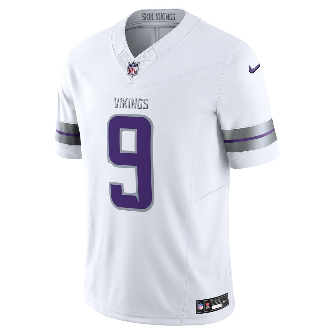 Men's Nike Minnesota Vikings J.J. McCarthy Purple Vapor F.U.S.E. Limited NFL Jersey