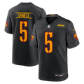 Men's Nike Washington Commanders Jayden Daniels Black Alternate Game Player NFL Jersey