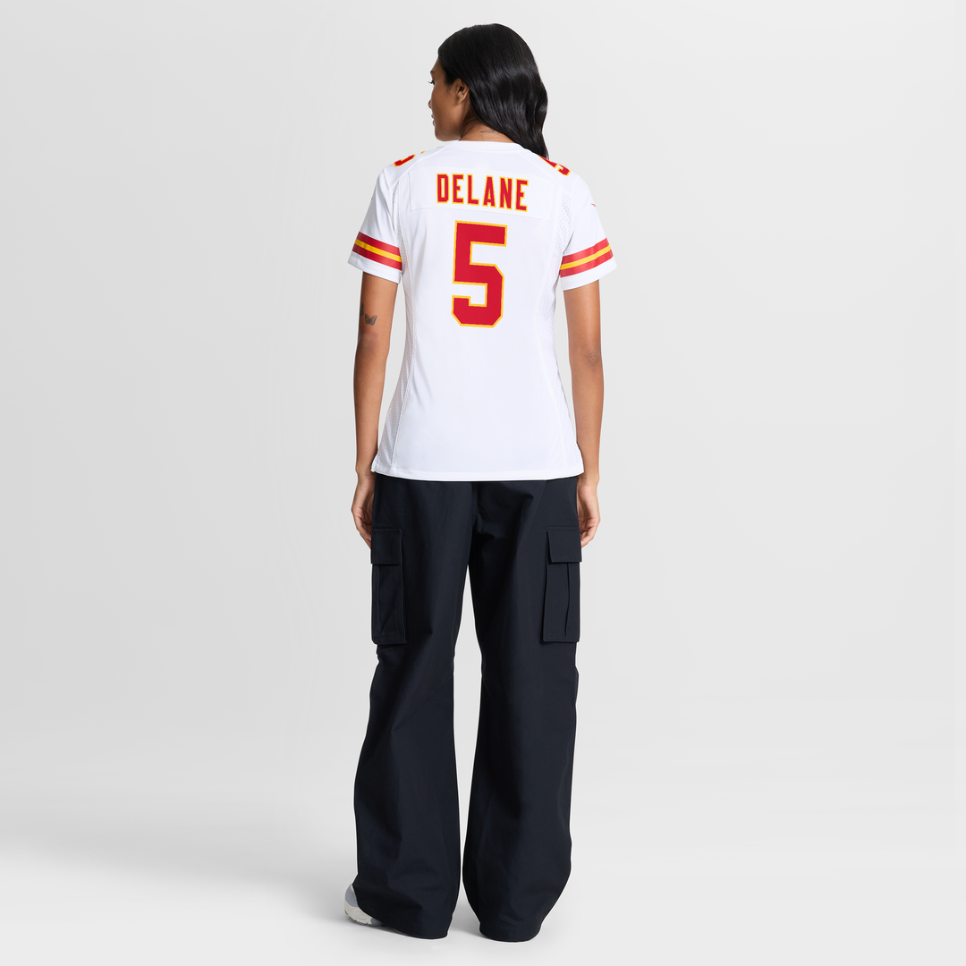 Women's Nike Kansas City Chiefs Mansoor Delane Red Game NFL Jersey