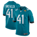 Men's Nike Jacksonville Jaguars Josh Hines-Allen Teal Player Game NFL Jersey