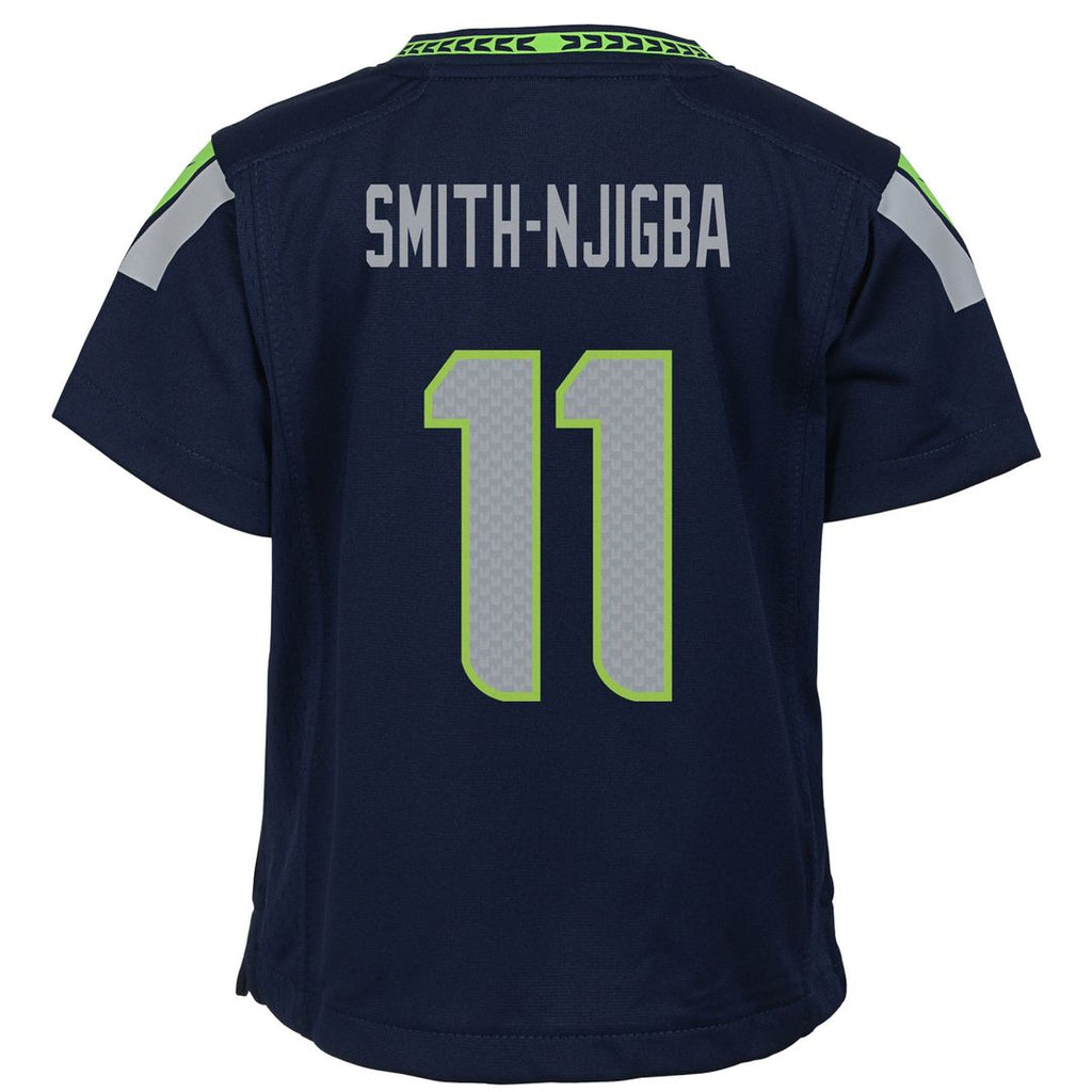 Preschool Nike Seattle Seahawks Jaxon Smith-Njigba College Navy Game NFL Jersey