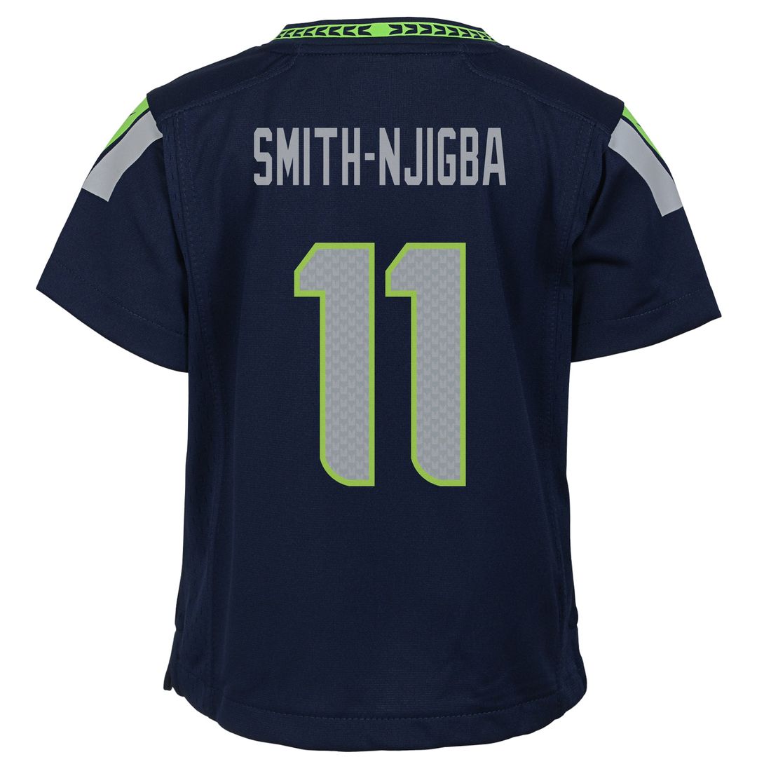 Preschool Nike Seattle Seahawks Jaxon Smith-Njigba College Navy Game NFL Jersey