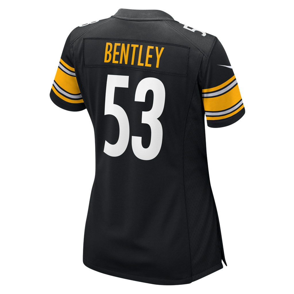 Women's Nike Pittsburgh Steelers JaWhaun Bentley Black Team Game NFL Jersey