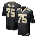 Men's Nike New Orleans Saints Taliese Fuaga Black Player Game NFL Jersey