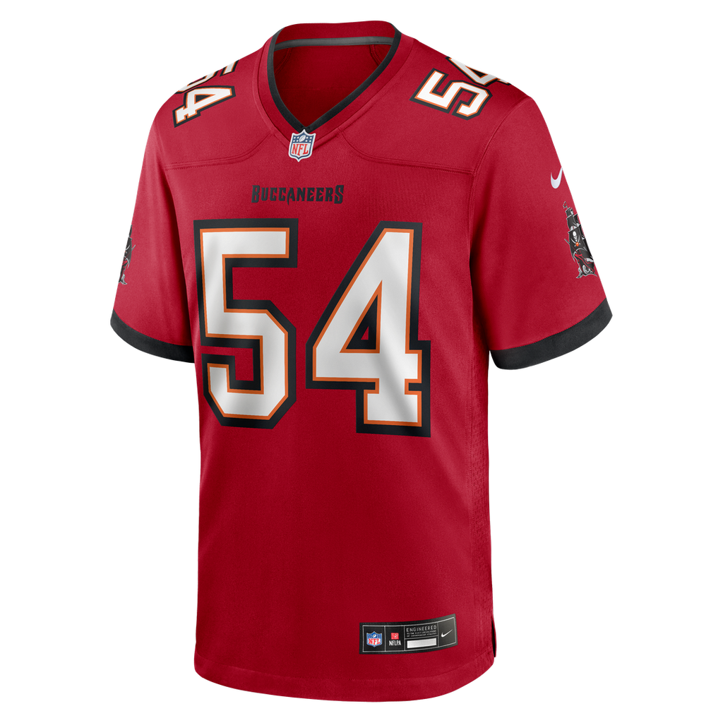Men's Nike Tampa Bay Buccaneers Lavonte David Red Game NFL Jersey