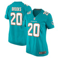 Women's Nike Miami Dolphins Jordyn Brooks Aqua Game NFL Jersey