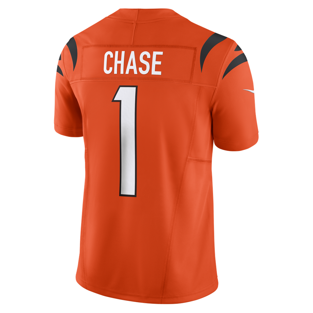 Men's Nike Cincinnati Bengals Ja'Marr Chase Black Vapor F.U.S.E. Limited NFL Jersey