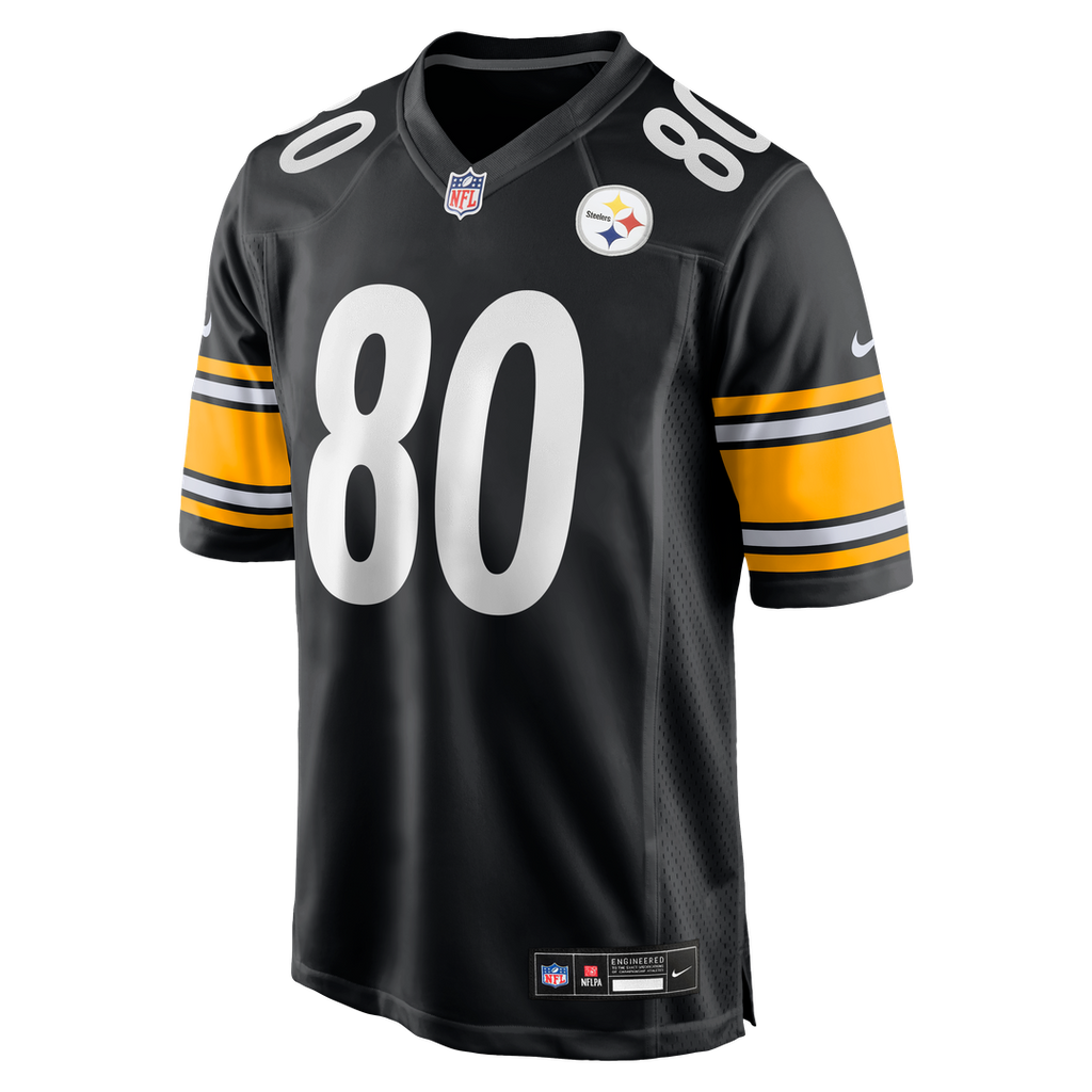 Men's Nike Pittsburgh Steelers Darnell Washington Black Game NFL Jersey