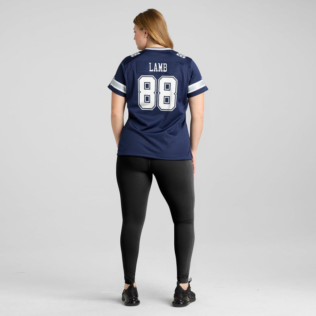 Women's Nike Dallas Cowboys CeeDee Lamb White 2nd Alternate Game NFL Jersey