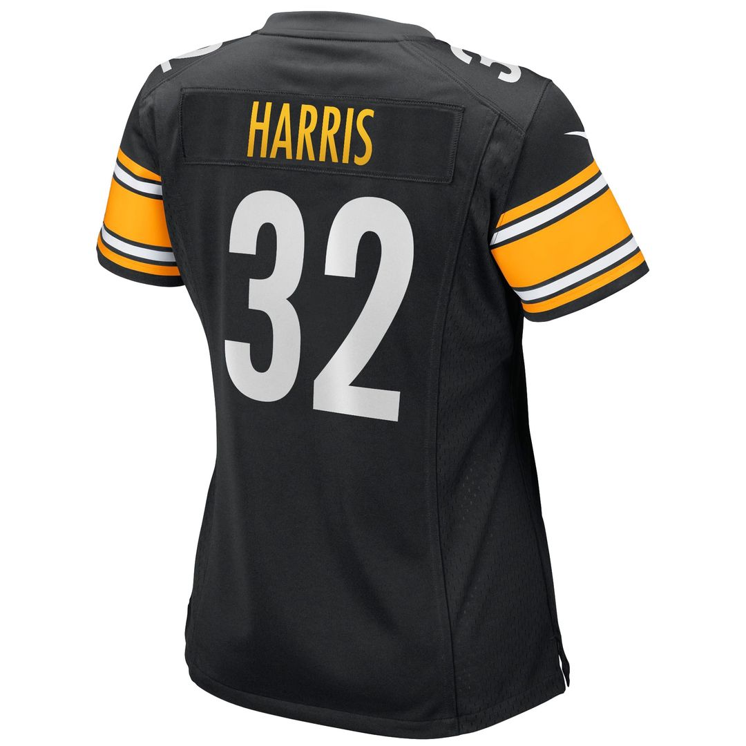 Women's Nike Pittsburgh Steelers Franco Harris Black Game Retired Player NFL Jersey