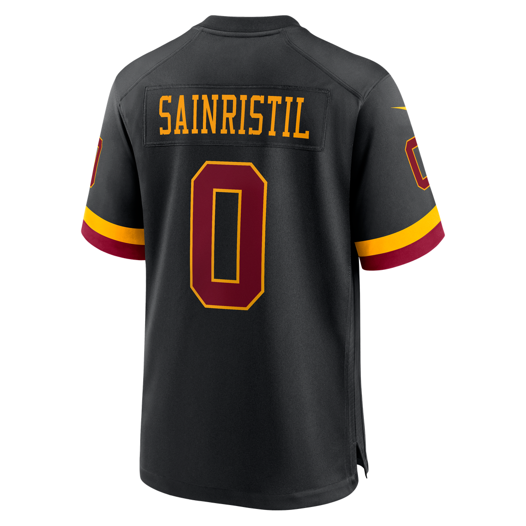 Men's Nike Washington Commanders Mike Sainristil White Game Super Bowl Era NFL Jersey