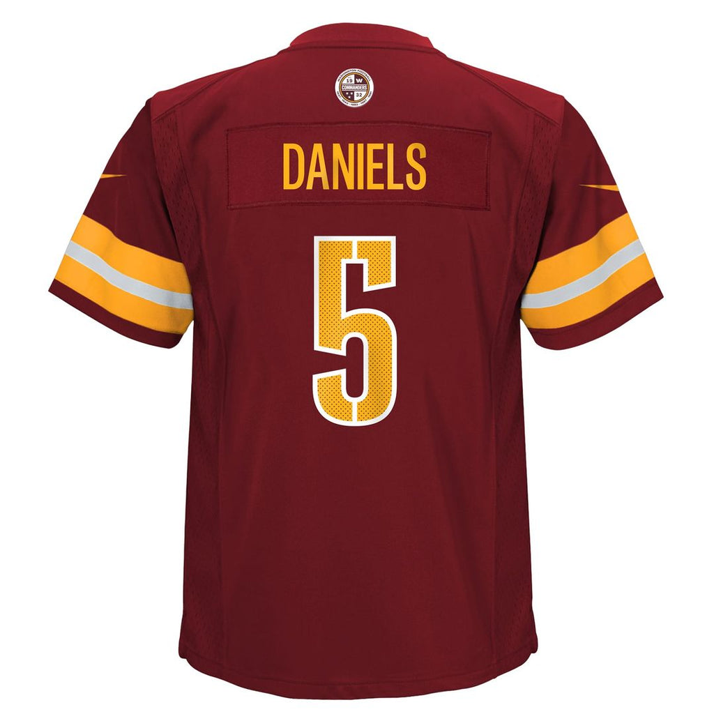 Toddler Nike Washington Commanders Jayden Daniels Black Alternate Game NFL Jersey