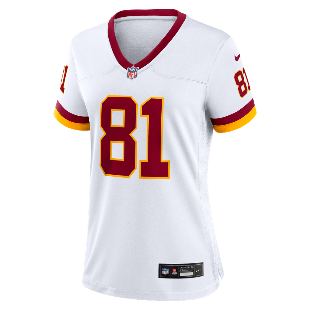 Women's Nike Washington Commanders Art Monk White Alternate 2 Super Bowl Era Game NFL Jersey