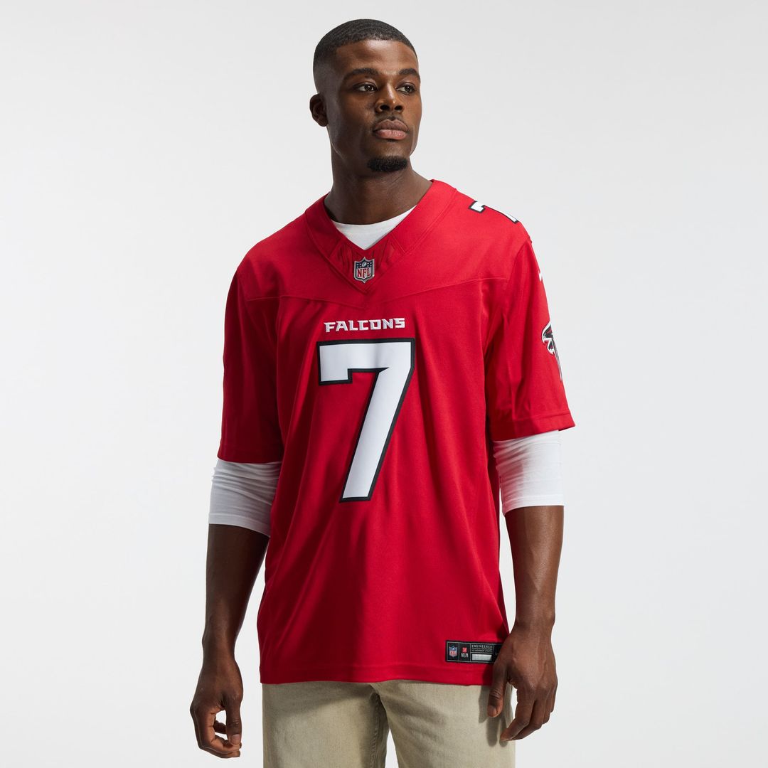 Men's Nike Atlanta Falcons Bijan Robinson White Vapor F.U.S.E. Stitched Limited NFL Jersey