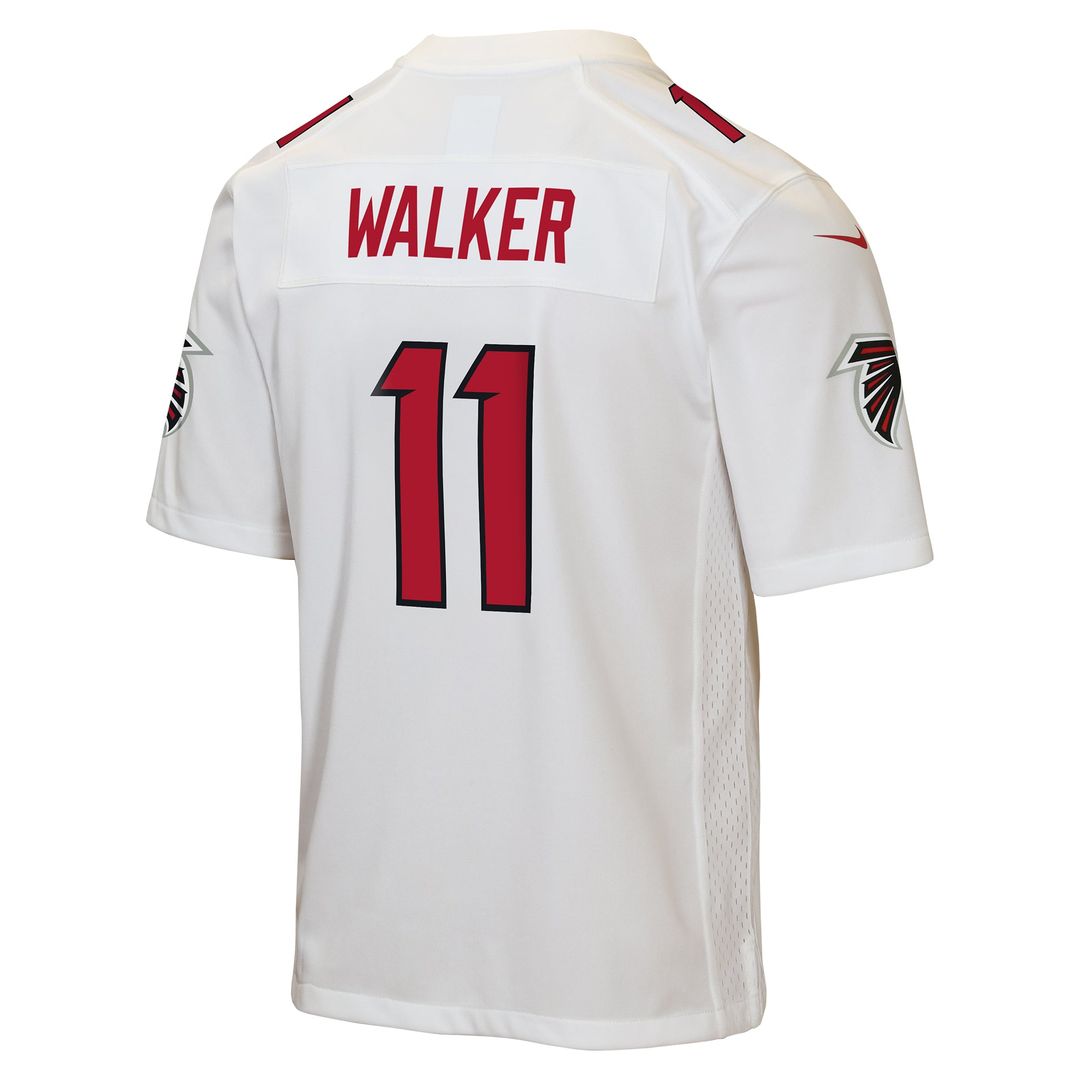 Youth Nike Atlanta Falcons Jalon Walker White Game NFL Jersey