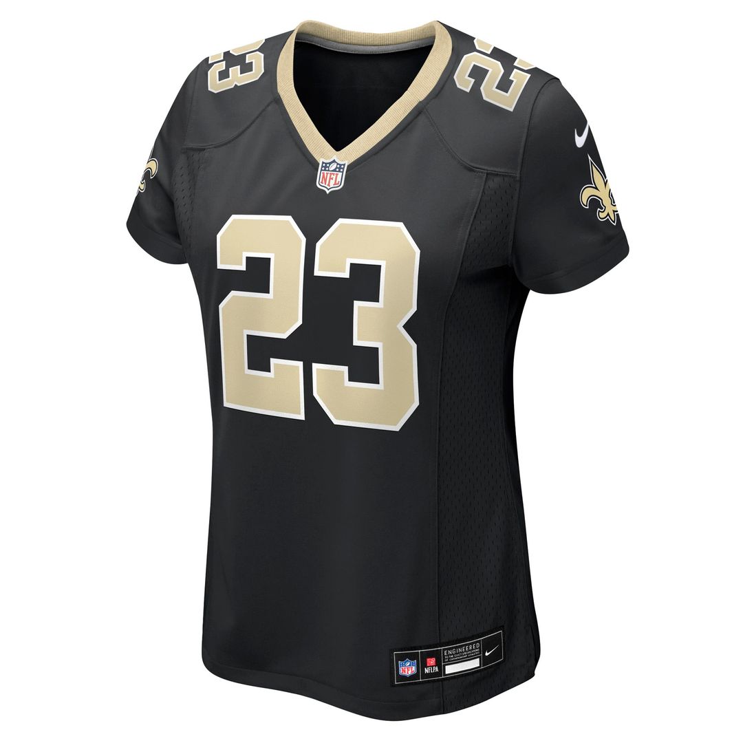 Women's Nike New Orleans Saints Julian Blackmon Black Team Game NFL Jersey