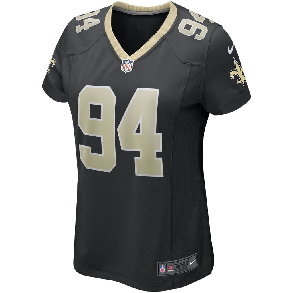 Women's Nike New Orleans Saints Cameron Jordan Black Game NFL Jersey