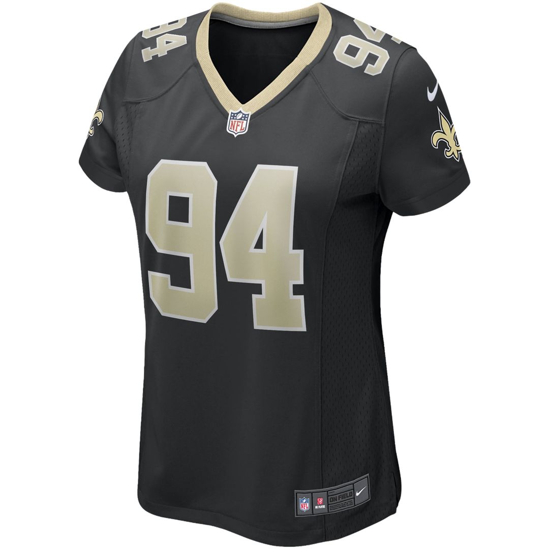Women's Nike New Orleans Saints Cameron Jordan Black Game NFL Jersey