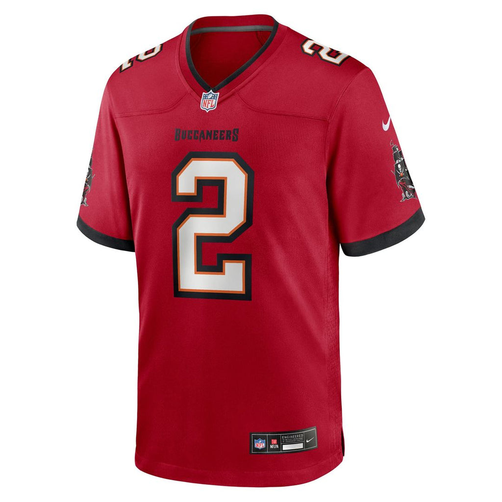 Men's Nike Tampa Bay Buccaneers Emeka Egbuka White Game NFL Jersey