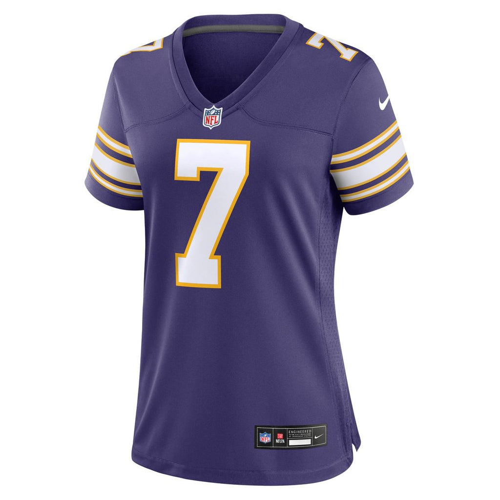Women's Nike Minnesota Vikings Byron Murphy Jr. Purple Alternate Game NFL Jersey