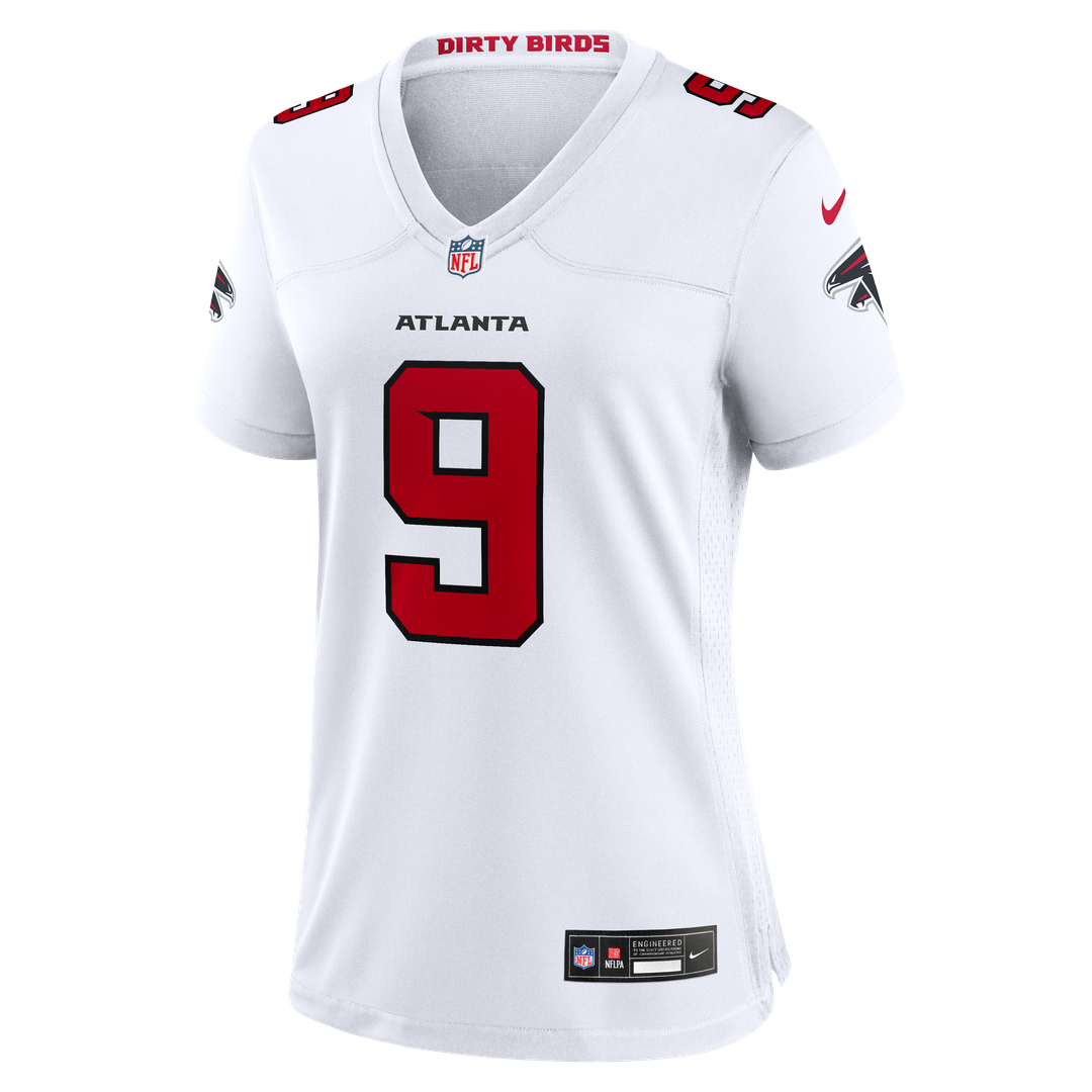 Women's Nike Atlanta Falcons Michael Penix Jr. White Game NFL Jersey