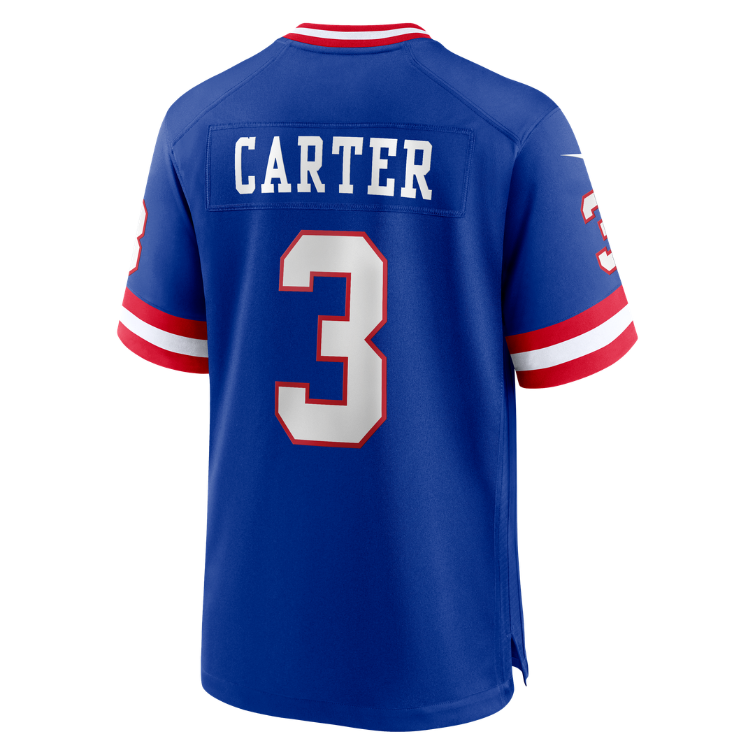 Men's Nike New York Giants Abdul Carter Royal Alternate 2 Game NFL Jersey