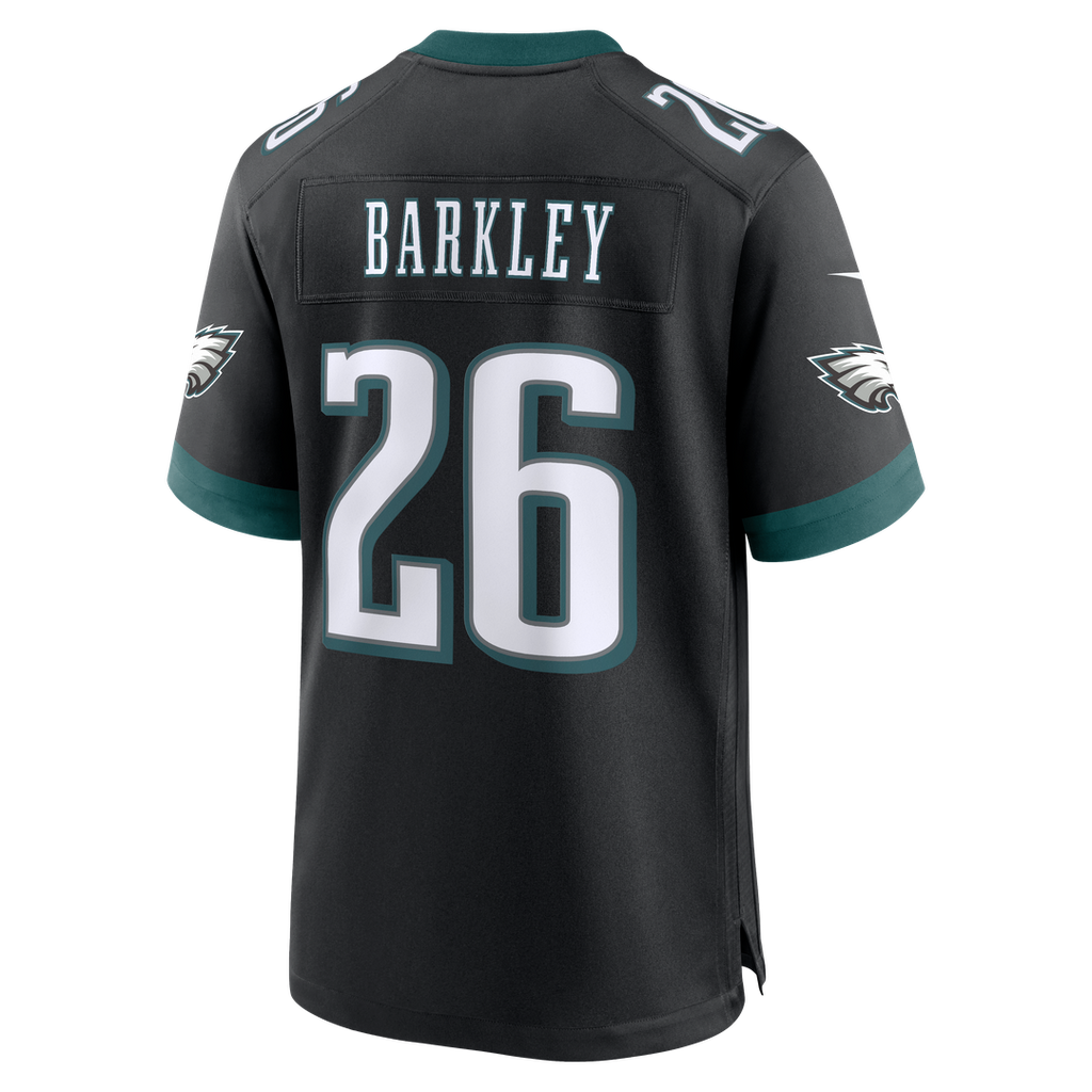 Men's Nike Philadelphia Eagles Saquon Barkley Kelly Green Alternate Game NFL Jersey