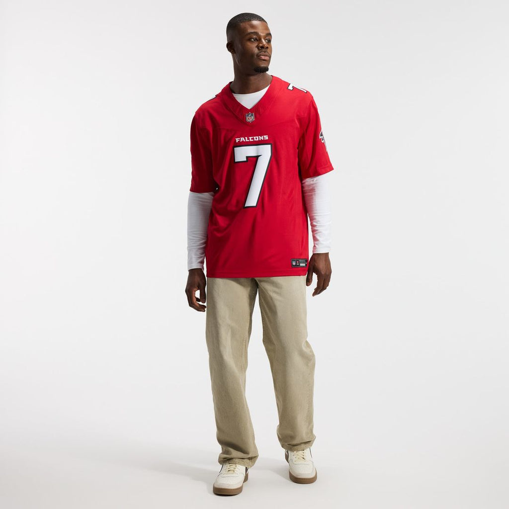 Men's Nike Atlanta Falcons Bijan Robinson Red Vapor F.U.S.E. Stitched Limited NFL Jersey