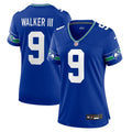 Women's Nike Seattle Seahawks Kenneth Walker III Royal Player NFL Jersey