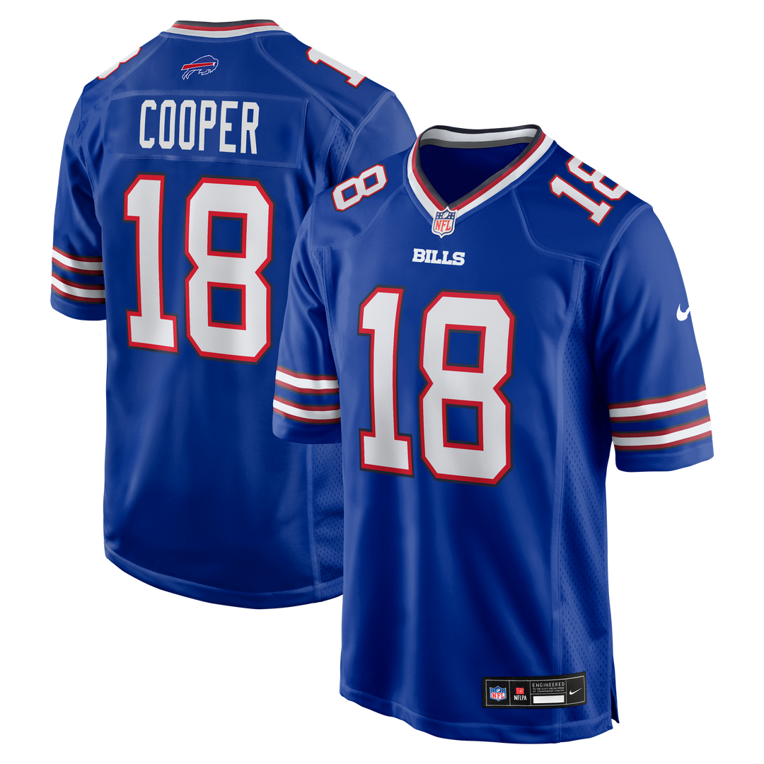 Men's Nike Buffalo Bills Amari Cooper Royal Game NFL Jersey