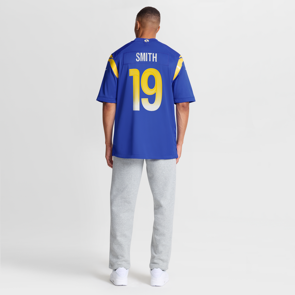 Men's Nike Los Angeles Rams Xavier Smith Royal Home Game NFL Jersey
