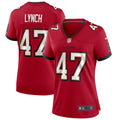 Women's Nike Tampa Bay Buccaneers John Lynch Red Game Retired Player NFL Jersey