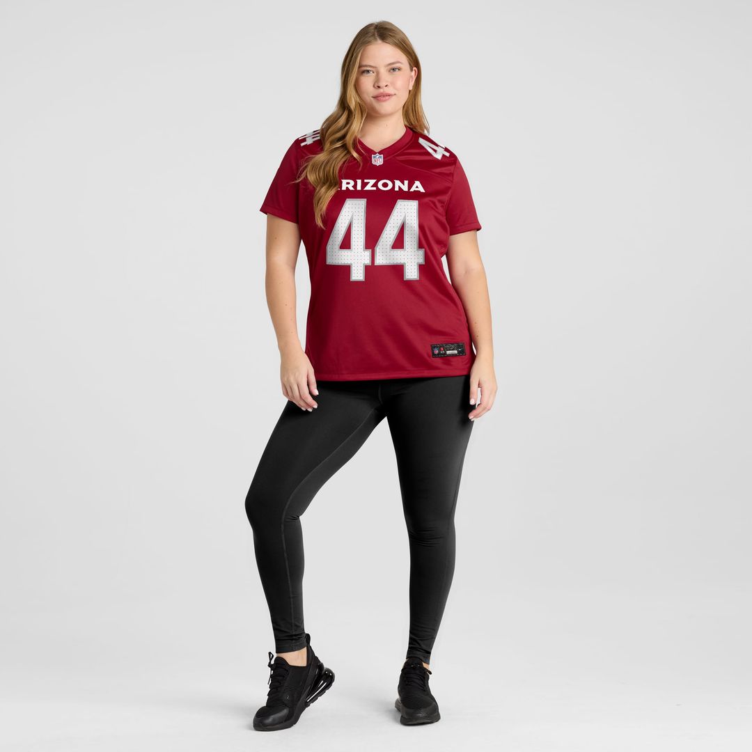 Women's Nike Arizona Cardinals Owen Pappoe Cardinal Game NFL Jersey