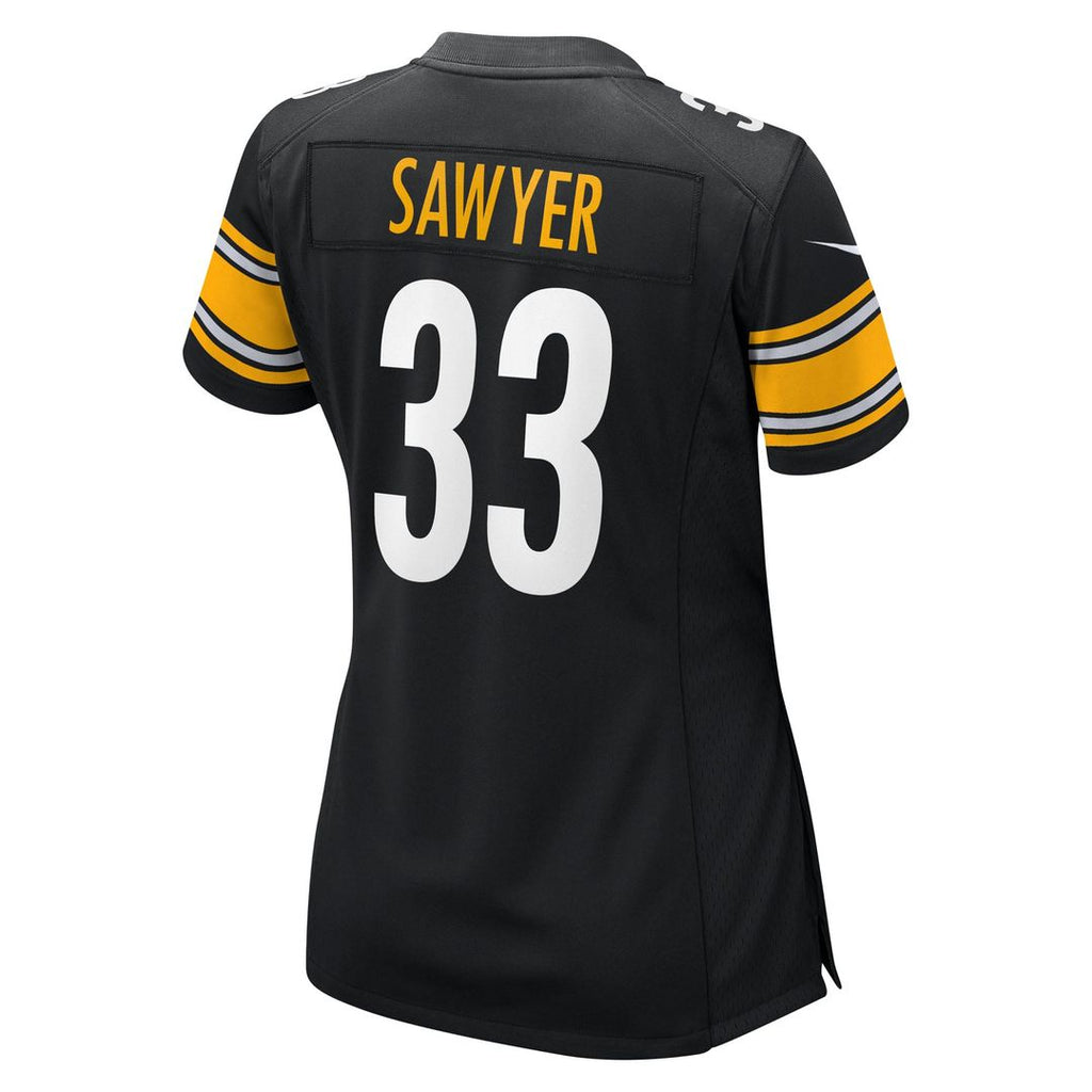Women's Nike Pittsburgh Steelers Jack Sawyer Gold Alternate Game NFL Jersey