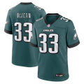 Men's Nike Philadelphia Eagles Cooper DeJean Midnight Green Team Game NFL Jersey