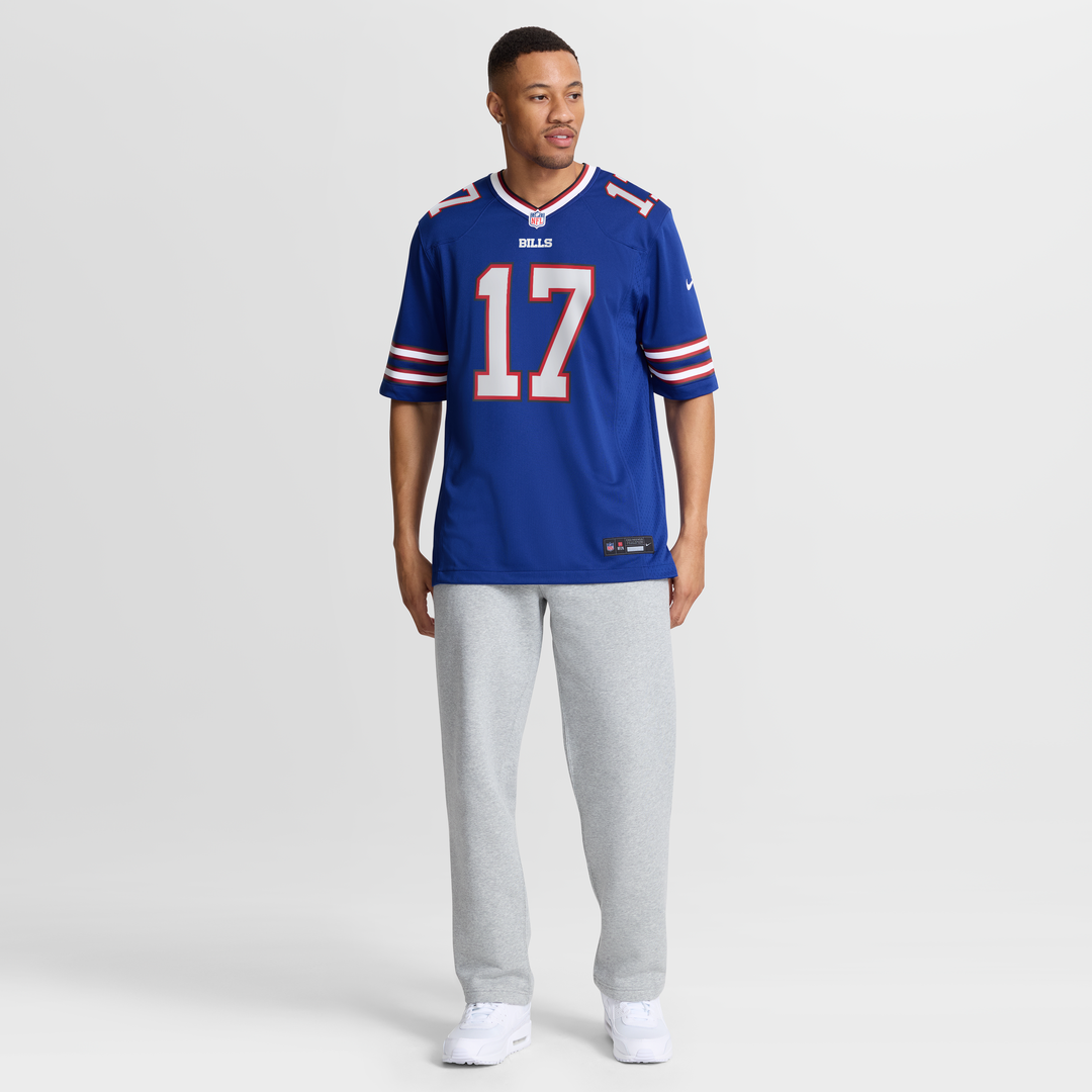 Men's Nike Buffalo Bills Josh Allen White Game Player NFL Jersey