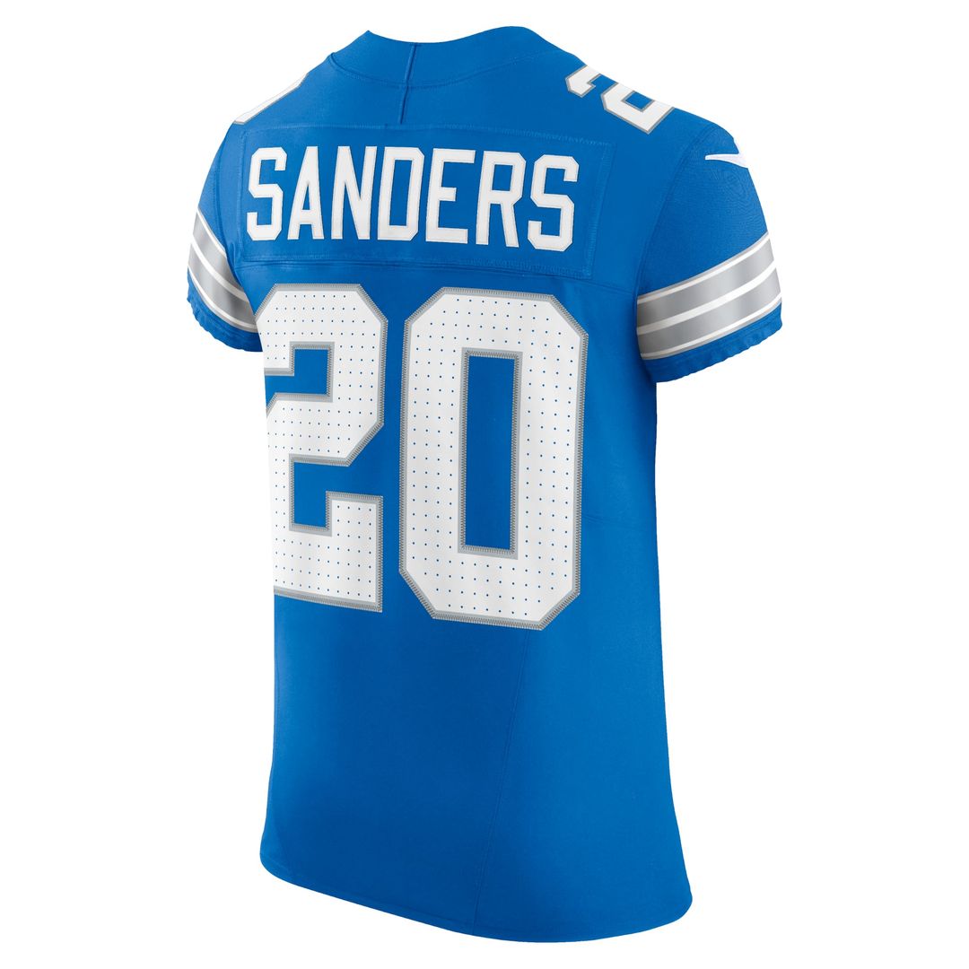 Men's Nike Detroit Lions Barry Sanders Black Alternate Vapor F.U.S.E. Elite NFL Jersey
